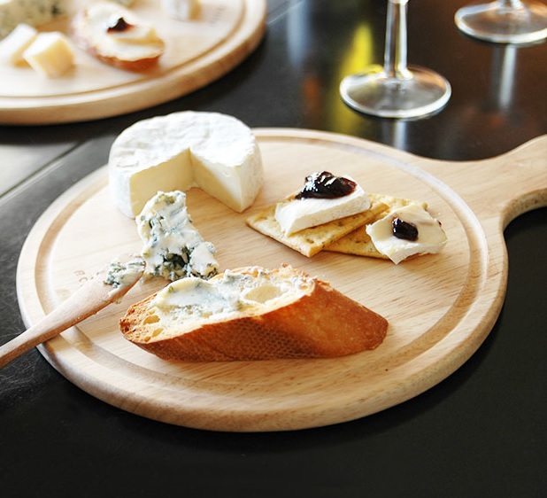 韓國ACACIA 圓形原木餐砧板