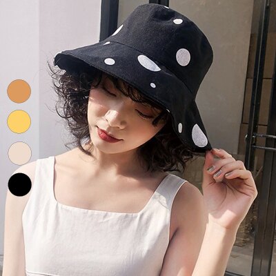 50%OFF SHOP日系點點百搭漁夫帽【003121AEM】
