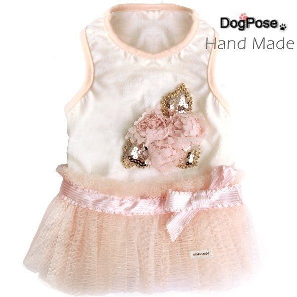 Pet'sTalk~韓國小公主系手工花澎澎紗裙