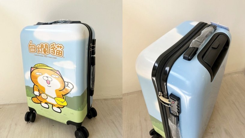 白爛貓來了！小北百貨推「白爛貓滿百加購」聯名活動，超實用行李箱、安全帽可愛必收！