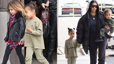 比你穿得更潮！小西北 Yeezy 全套新裝上街 顛覆甜美系童裝刻板印象！