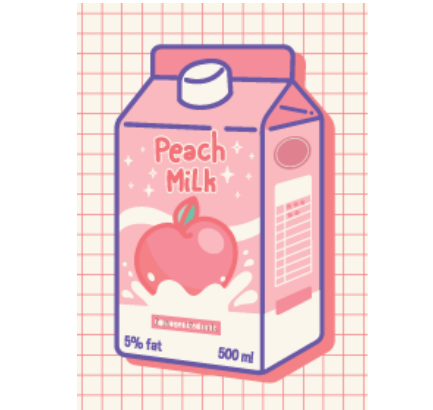 peach milk