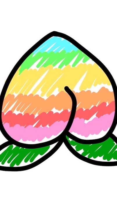 カラフルピーチなりきり🍑
