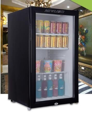 立式冷藏櫃商用冰箱黑色酸奶冷藏保鮮櫃水果茶葉冷藏櫃小型展示櫃QM 橙子精品