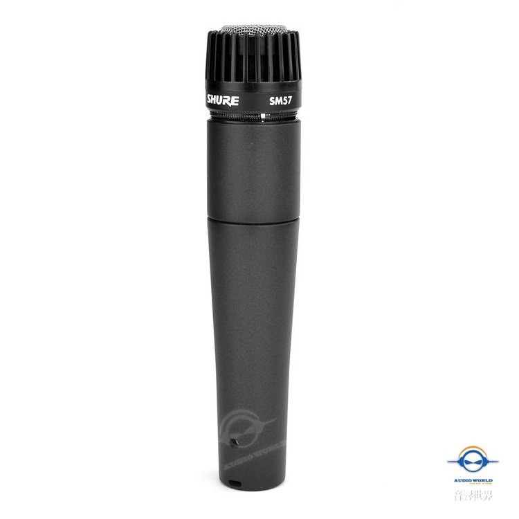 SHURE SM 57經典樂器收音麥克風 +Pro Co五米線材- 墨西哥原廠製(公司貨)【音響世界】