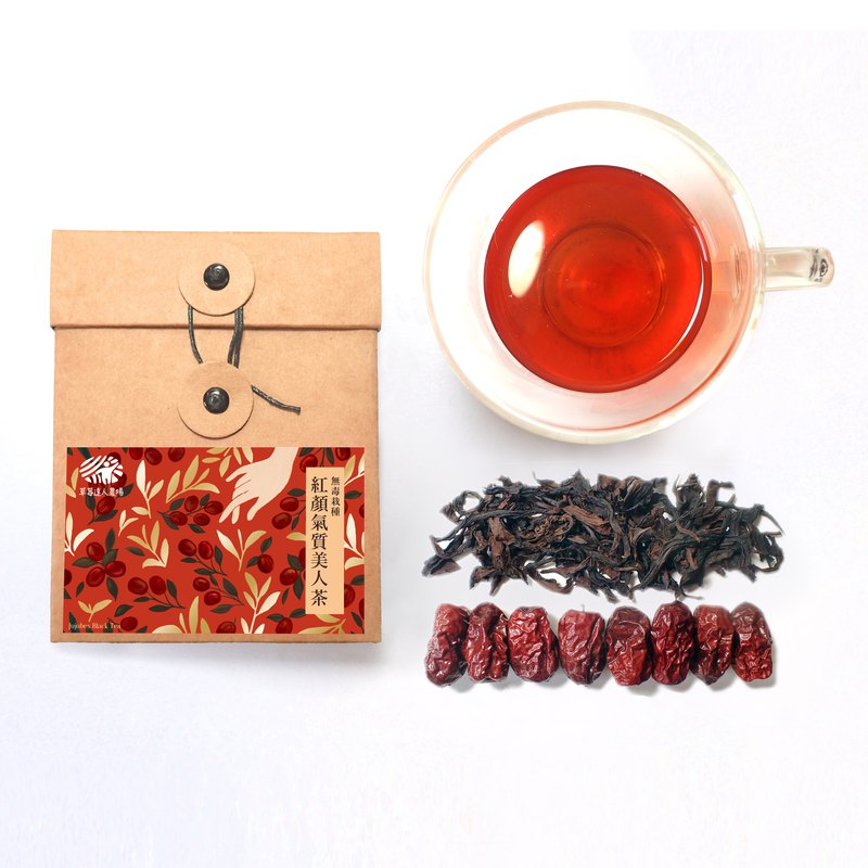 自然農法種植蜜香紅茶，苗栗銅鑼青心大冇茶種，小綠葉蟬著蜒，第四代曾家掌門親自製茶，清新蜜香回甘好喉韻。 百大有機紅棗，草生種植, 溫潤補氣，擁有多種維生素及磷酸腺苷等特殊營養價值成分，是人體能量代謝的