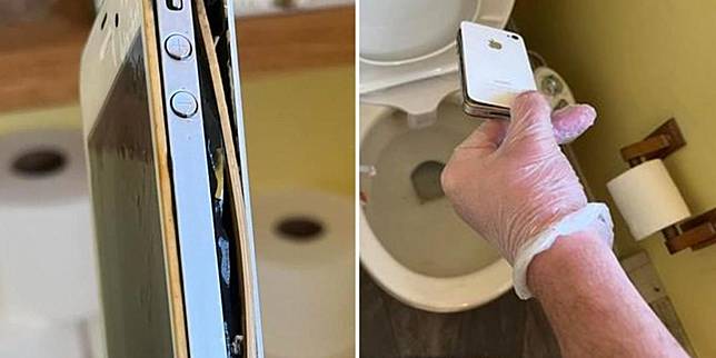 座廁裏尋回已遺失10年iphone 機身沒有完全分離 Unwire Hk Line Today