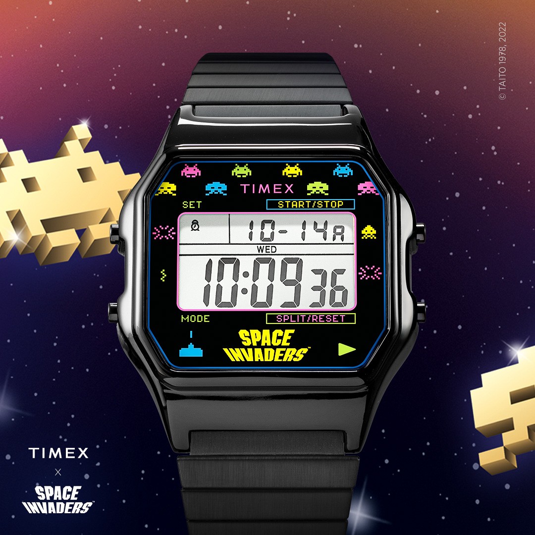 スペースインベーダー　デイトナカスタム　 クォーツ　未使用 TIMEX x SPACE INVADERS スペースインベーダー コラボモデル