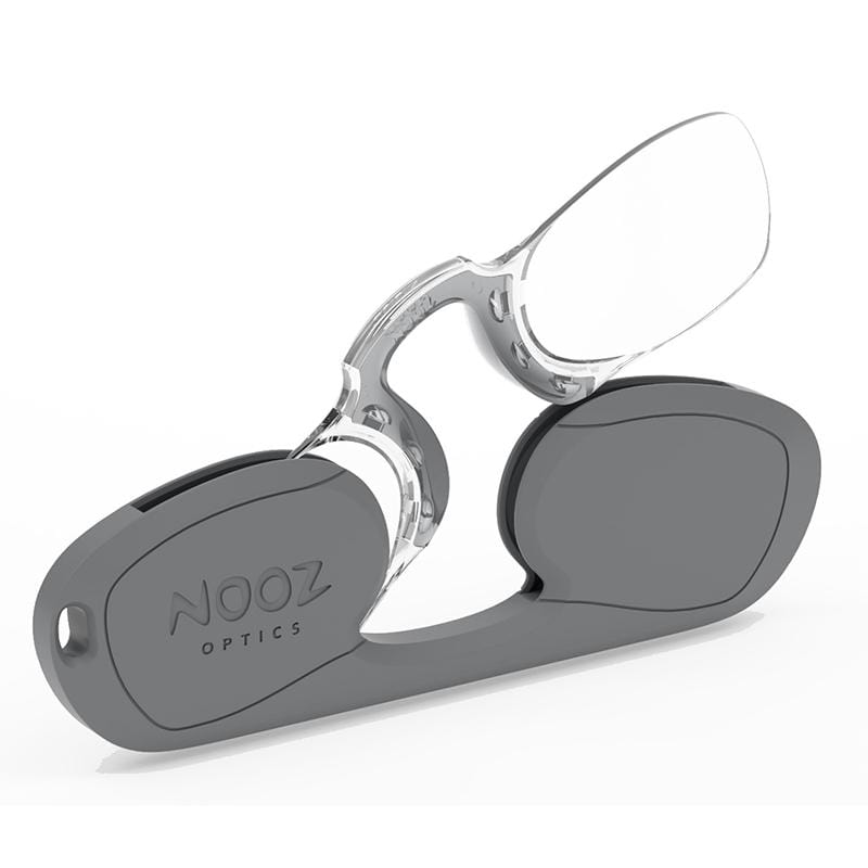 時尚造型老花眼鏡（矩形-灰） 300