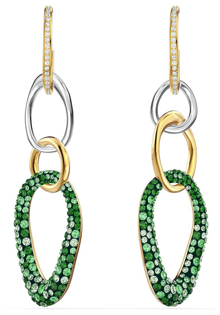 SWAROVSKI「THE ELEMENTS」系列穿孔耳環╱8,490元。（圖╱SWAROVSKI提供）