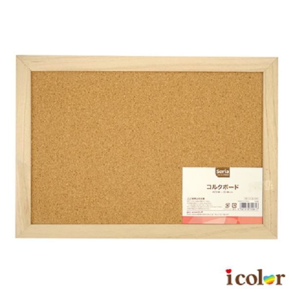 i color 軟木塞留言板/手工藝軟木板(大)