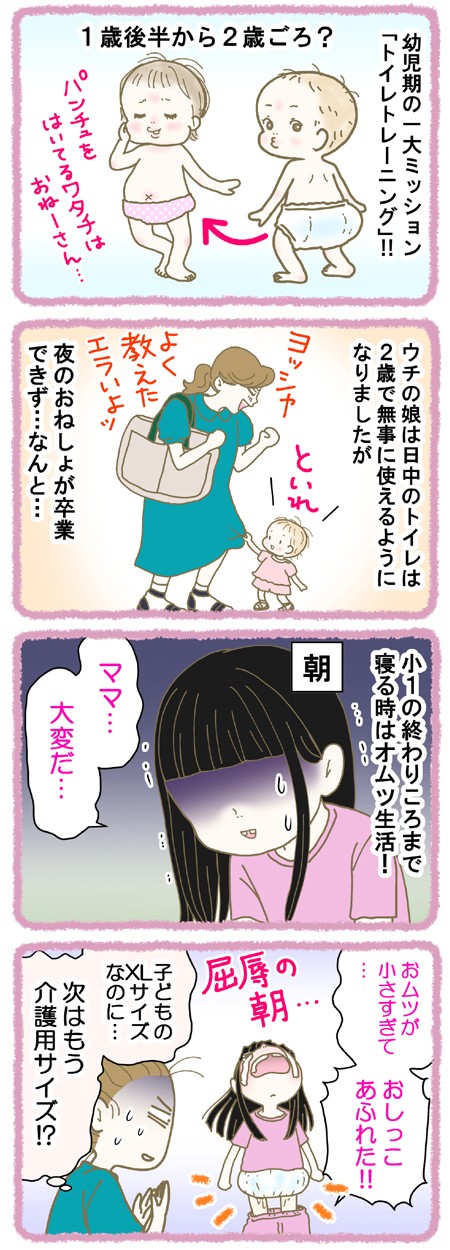 小学生で 夜だけオムツ ヤバい