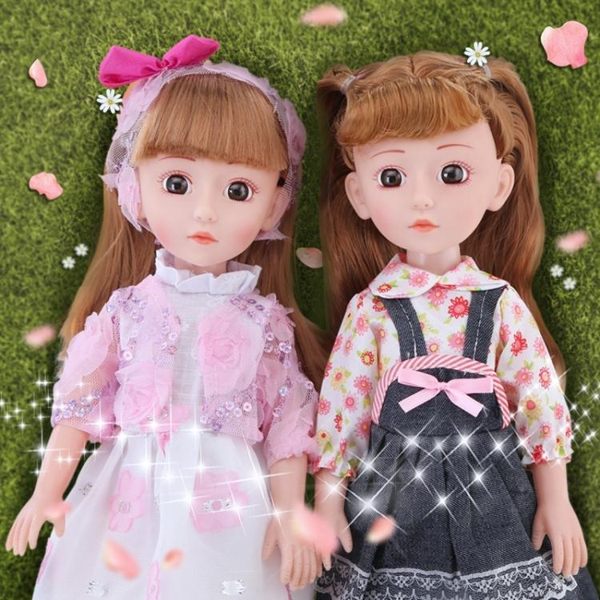 巴比洋娃娃智能會說話的嬰兒仿真喝水尿尿塘軟膠兒童公主玩具女孩【快速出貨】