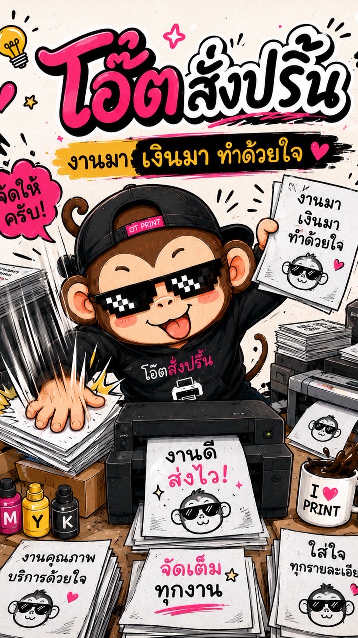 โอ๊ตสั่งปริ้น