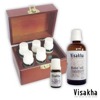 【Visakha】居家照護精油超值組 (特別加贈椰子油100ml)