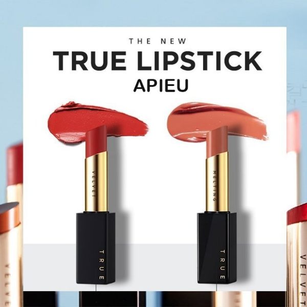 【韓國 APIEU】韓國火紅 磁扣唇膏 true lipstick 真實口紅 多色任選 土色唇膏 現貨