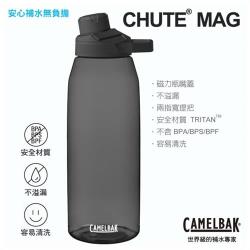 【CAMELBAK】1500ml Chute Mag 戶外運動水瓶 炭黑(CB1514001015)