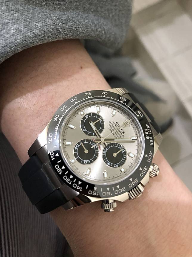 白金灰熊貓Daytona 116519Ln 開箱| Mobile01 | LINE TODAY