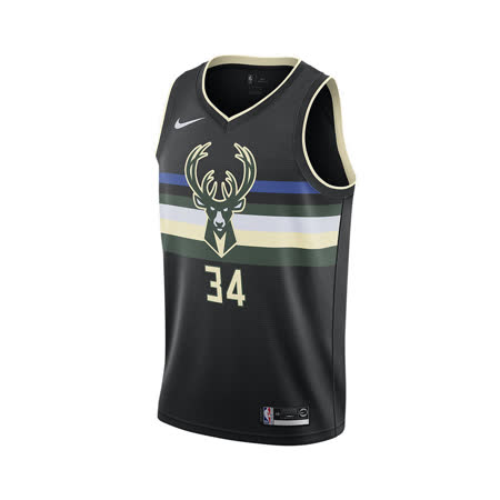 品牌: NIKE型號: AT9806-011品名: Giannis Antetokounmpo Bucks Statement Edition NBA Swingman Jersey特點: 希臘怪物 