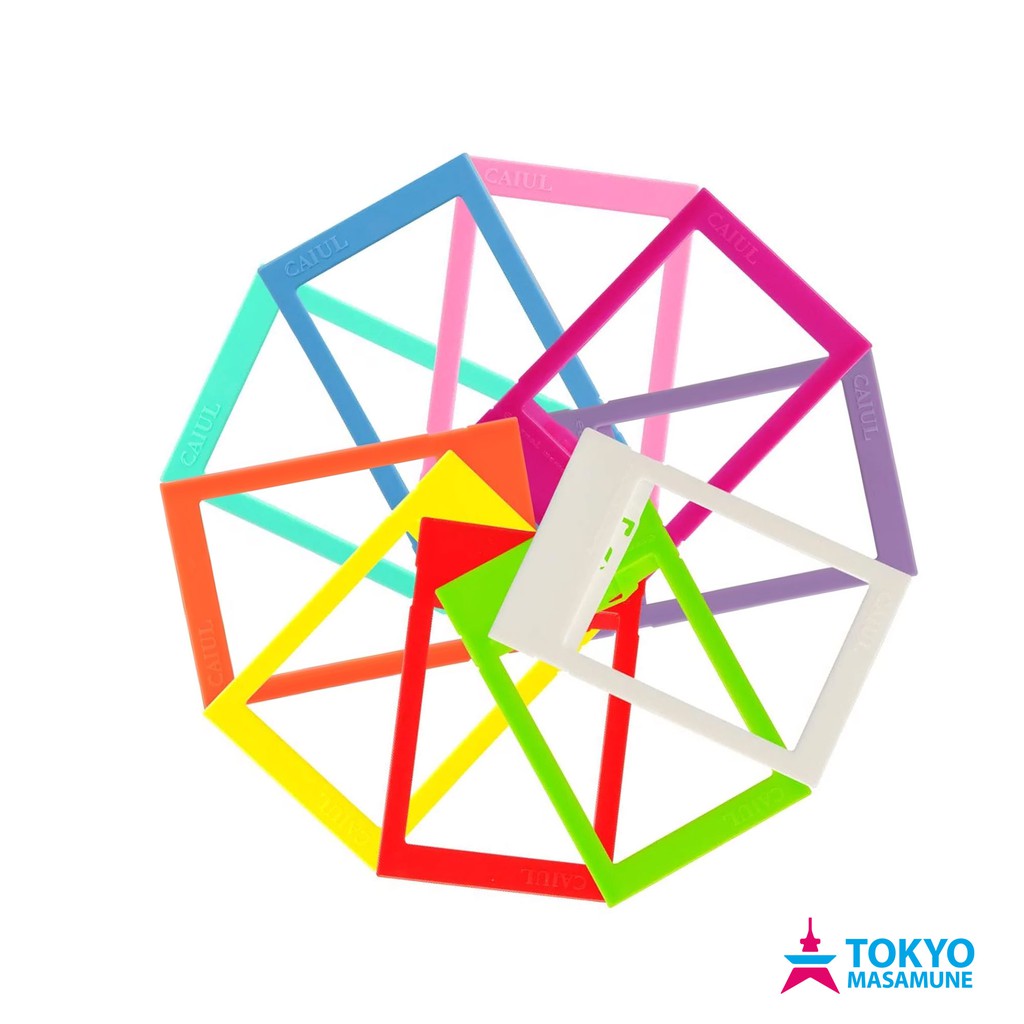 富士 mini 拍立得 底片 專用 繽紛 彩色 迷你 小相框 單入裝 共10色 單售可放置照片大小：86X54mm(=8.6X5.4cm)適用：拍立得2X3底片、一般名片大小顏色：紅 粉 桃紅 橘 黃