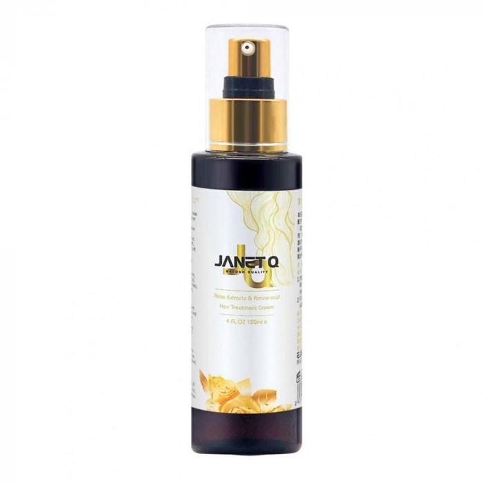 JANET Q澤妮官 玫瑰氨基酸全效護髮素120ML(免沖洗)