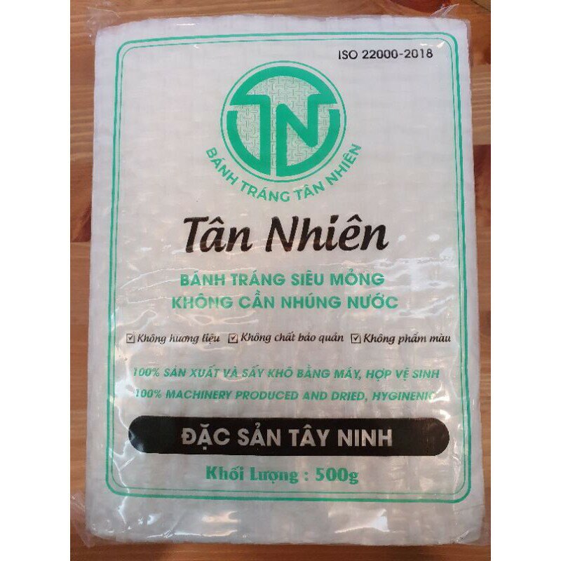 【越南】不用沾水春捲皮 超薄不破 台灣少量現貨大包（500g）大包（500g） BÁNH TRÁNG KHÔNG CẦN NHÚNG NƯỚC