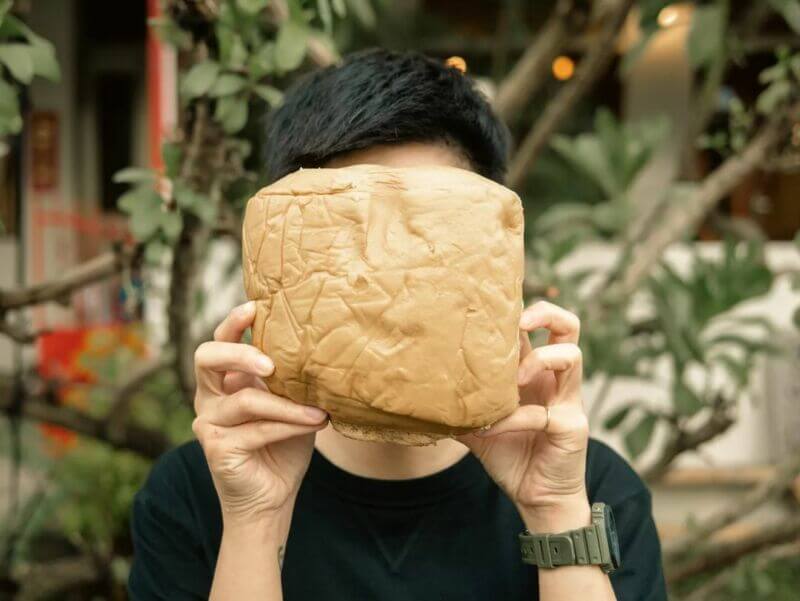 南投在地小吃｜大城黑糖饅頭