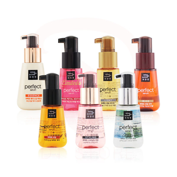 【DT髮品】韓國 Mise en scene 精華護髮油 玫瑰/染燙受損/輕盈/補水 70ml 免沖 【0008032】