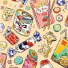 駄菓子屋 ．*  折学  ⸝⸝