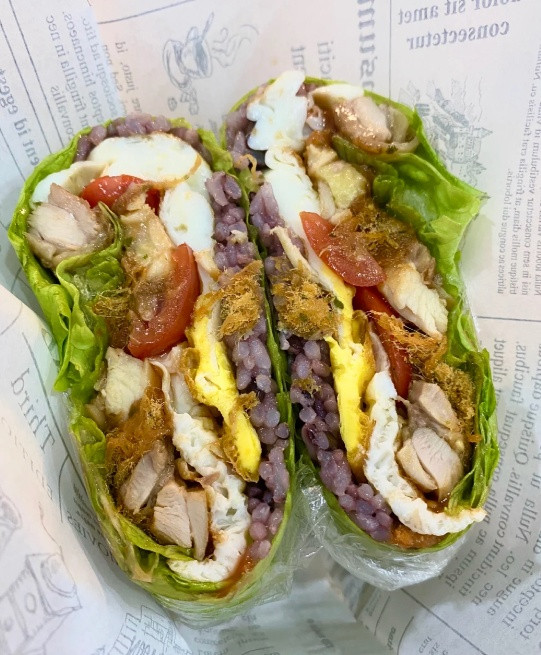 右滑圖片～看小紅書爆紅「蔬菜三明治」減脂，女明星們都在吃！