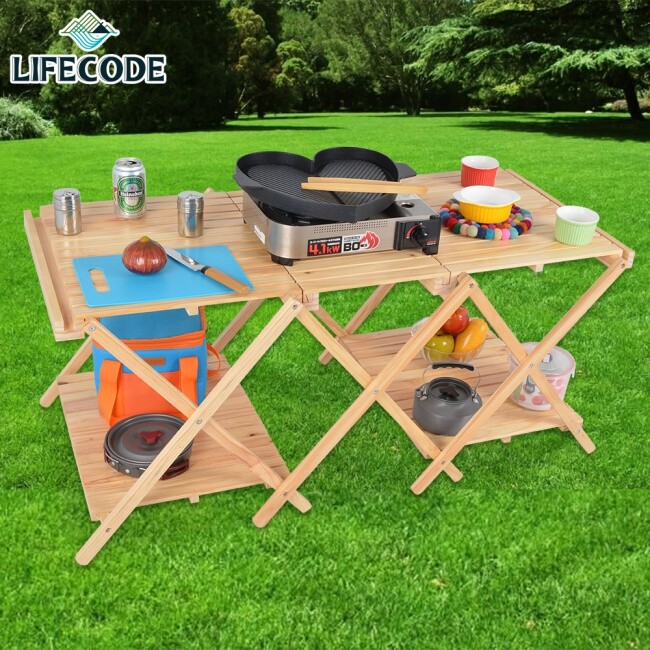 收折後體積小，易攜帶，附贈特製900D牛津布收納背袋。 ◆ 展開快速不用任何工具，桌面穩定不易搖晃，一個人就可以搞定。 ◆ 露營、野餐、烤肉聚會或家中泡茶桌使用都方便，輕鬆營造休閒氛圍。 保養方式： 