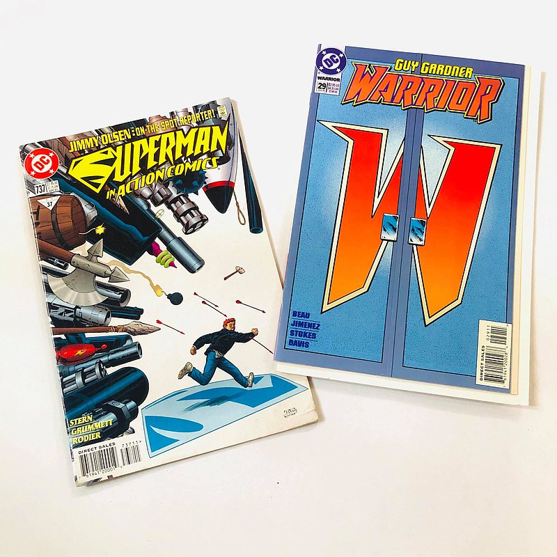 美國老物 | 美國DC英雄系列 90年代絕版老漫畫 (二款)