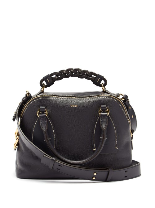 Chloé - Chloé's navy Daria bag with its distinctive braided handle was first seen on the label's SS2