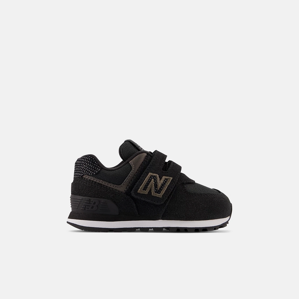 New Balance 574 系列 小童 休閒鞋 黑