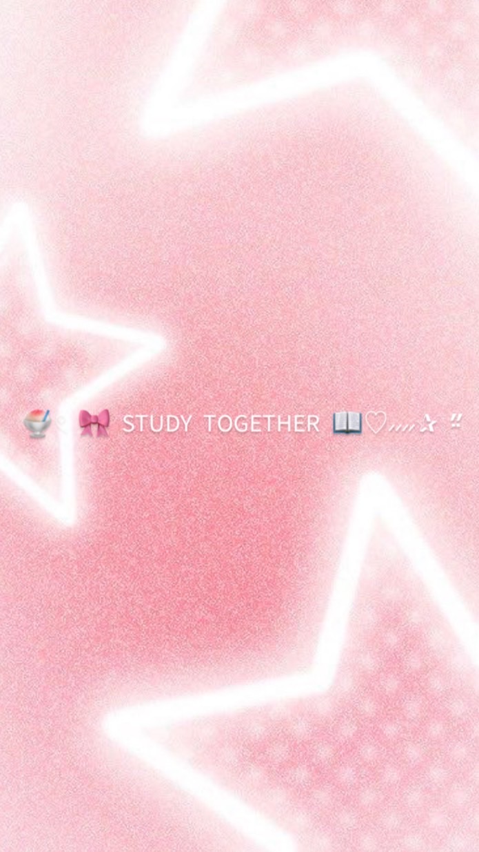 🍧𓏲 🎀 𝖲𝖳𝖴𝖣𝖸 𝖳𝖮𝖦𝖤𝖳𝖧𝖤𝖱 📖♡⸝⸝⸝⸝✰ ʺ̤