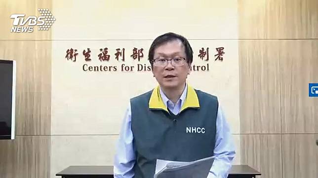 中央流行疫情指揮中心監測應變官莊人祥。(圖／TVBS資料畫面)