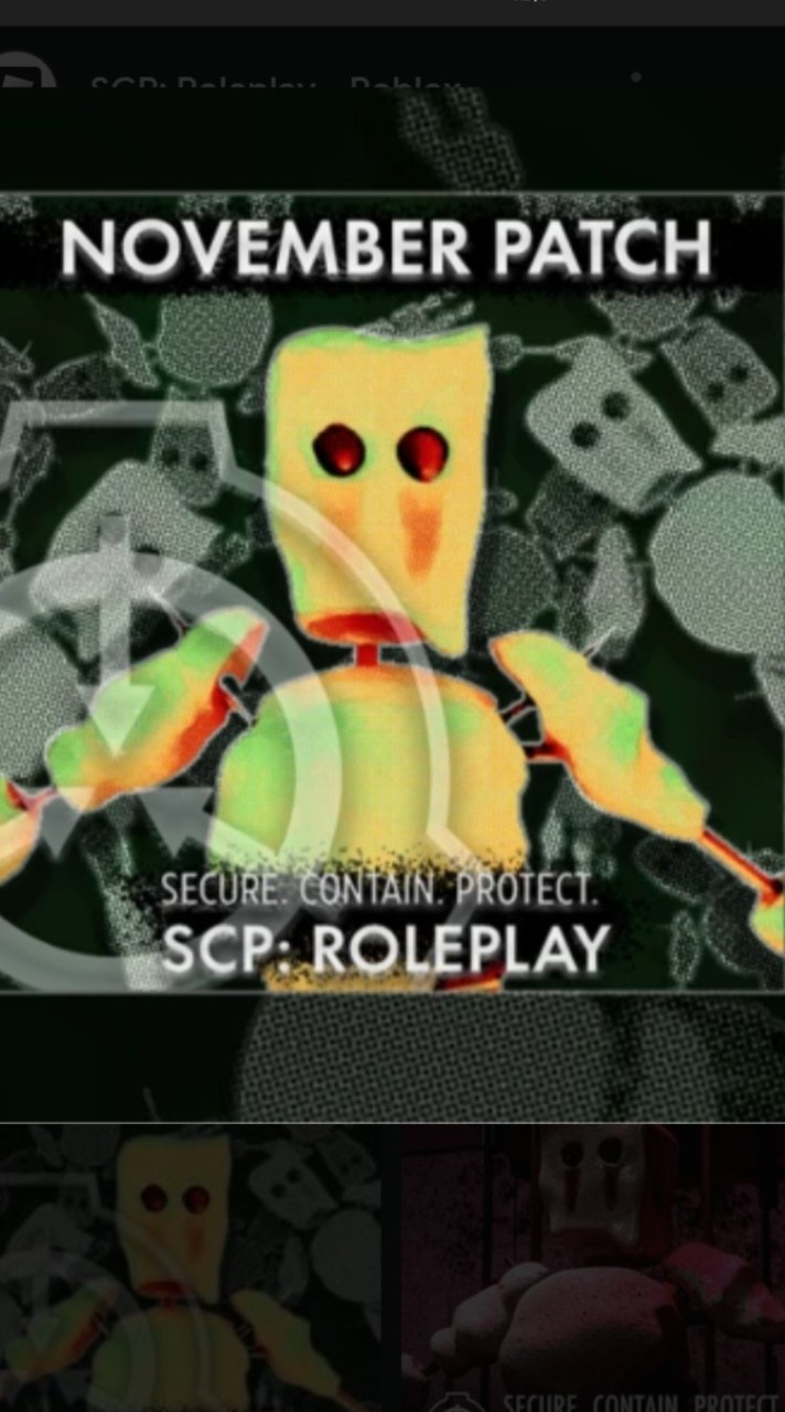 Roblox Scp Roleplay TH