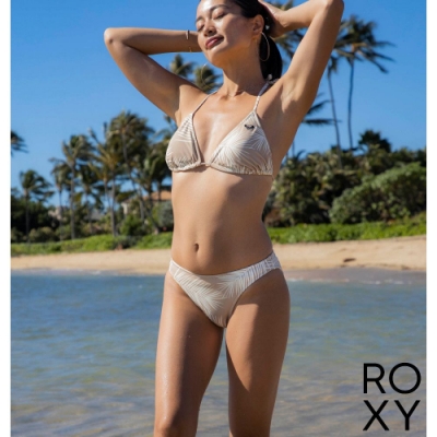 滿版熱帶海島印花 可移除式襯墊 經典三角式比基尼版型 低脊心性感剪裁快乾舒適彈性材質 綁帶式彈性肩帶與下圍 下方穩定性極佳小褲