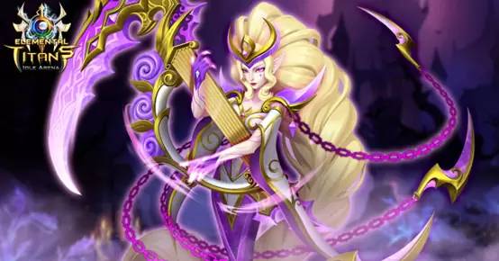 《元素泰坦 Elemental Titans》新英雄攝魂女王限時登場！