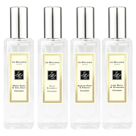 【Jo Malone】香水 30ml 多款可選(鼠尾草與海鹽/英國梨與小蒼蘭)