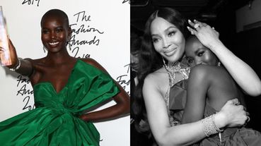 「年度模特兒」是她！來自南蘇丹的黑珍珠Adut Akech