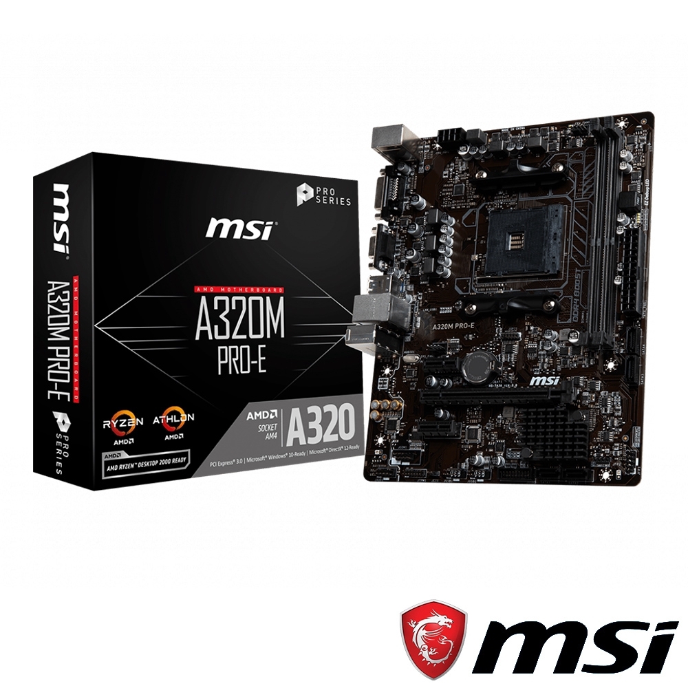 支援 AM4 腳位的 AMD Ryzen 第一代和第二代/搭載 Radeon Vega 顯示卡的 Ryzen 桌上型電腦處理器/搭載Radeon Vega 顯示卡的Athlon處理器以及A 系列/ A