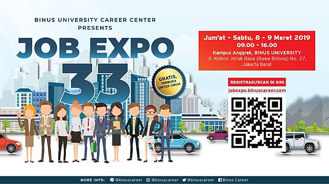 Job Fair Binus Job Expo 33 Line Jobs Line Today