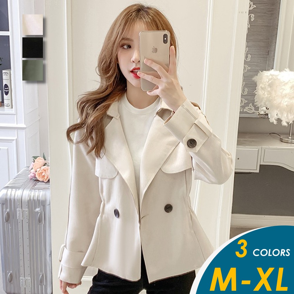 #吹毛求疵別來#吹毛求疵別來#吹毛求疵別來##商品介紹:大氣翻領時尚率性收腰顯瘦 修飾曲線通勤/約會穿搭都適合材質與尺碼請見圖表說明絕佳質感 值得擁有現貨3天內出貨無現貨需等7-10天下單前可先用聊聊