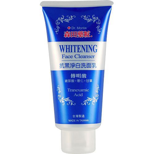 森田藥妝抗黑淨白洗面乳120g【愛買】
