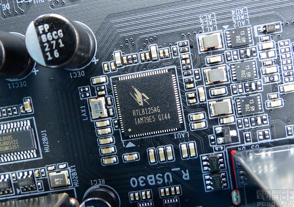 ▲ Realtek RTL8125/RTL8125AG 最高支援 2.5Gbps 有線網路，成本相較它廠更便宜。