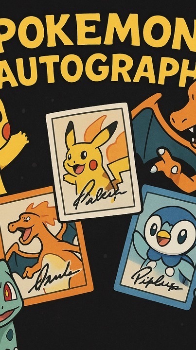 Pokémon autograph討論分享