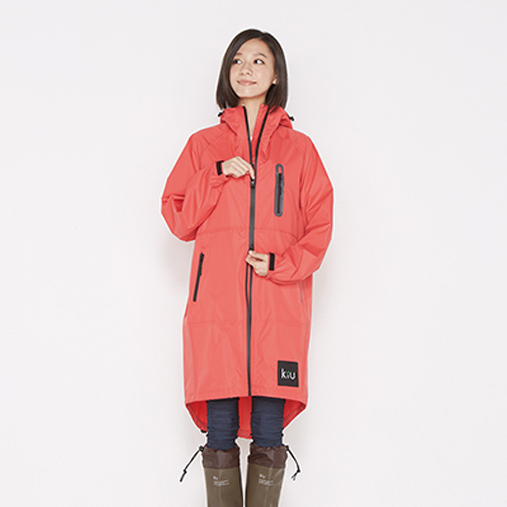 防水條，內接縫做壓條處理超輕量, 透氣雨衣帽子拉繩可調，還有拉鍊式口袋男女適用拉鍊