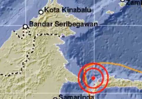 Gempa Bumi Terkini M 5 5 Guncang Tolitoli Sulteng Tidak Berpotensi Tsunami Inews Id Line Today