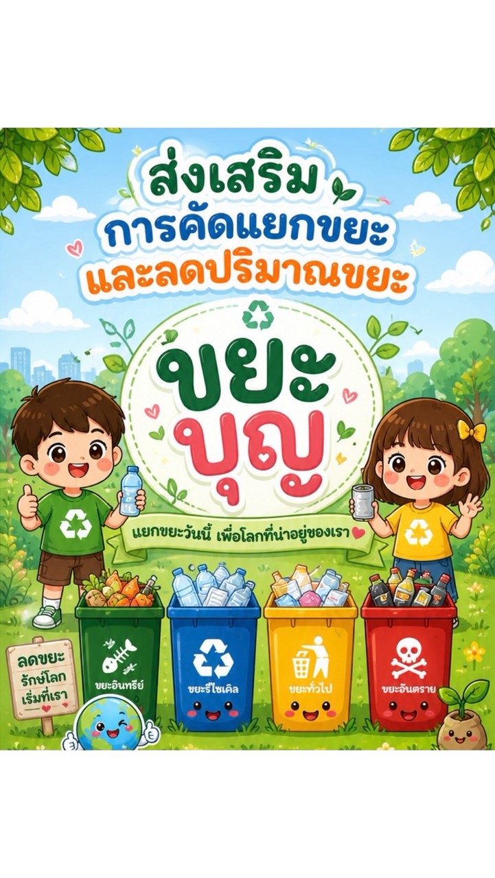 ขยะบุญ💚หอพัก